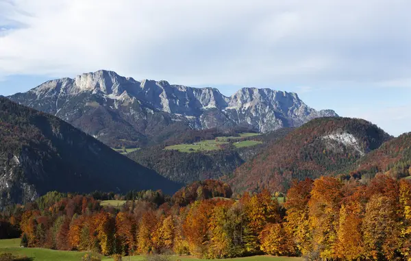 Germany Bavaria Berchtesgaden View Obersalzberg Untersberg Daytime — Stock Photo, Image
