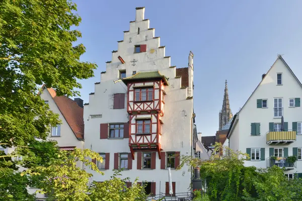 Deutschland Baden Wuerttemberg Ulm Historische Häuser Tag — Stockfoto