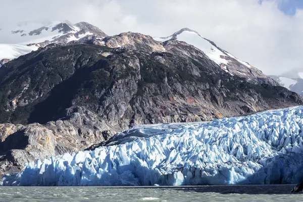 Südamerika Chile Magallanes Antartica Chilena Region Cordillera Del Paine Grey — Stockfoto