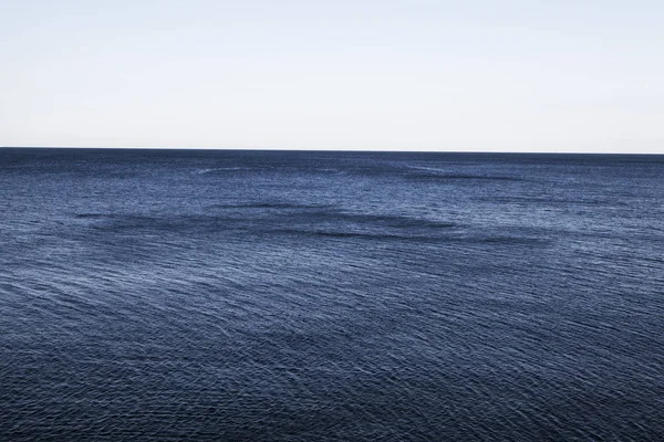 Ufuk Çizgisi Okyanusu Gün Işığı Akdeniz Hırvatistan Için Görüntüleyin — Stok fotoğraf