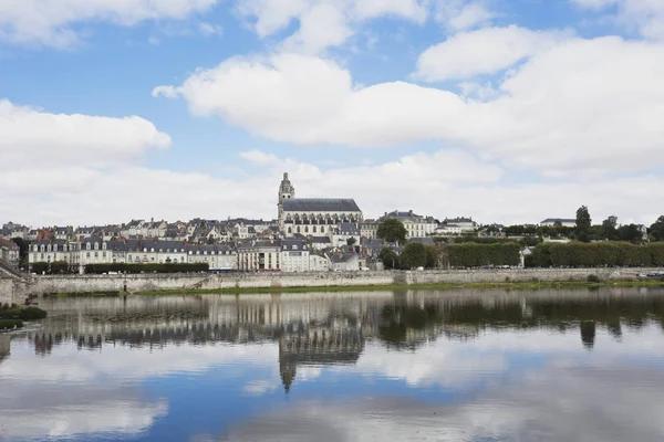 France Blois Jacques Gabriel Bridge Saint Louis Cathedral — Stock Photo, Image