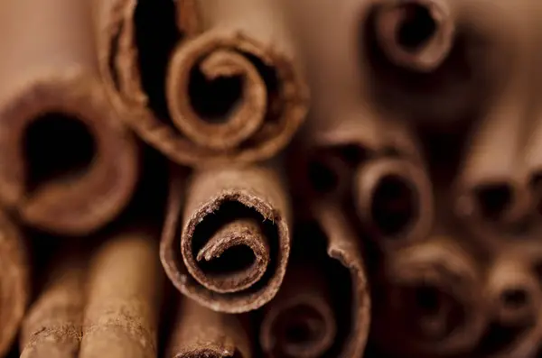 Cinnamon Sticks Close — Stock Photo, Image