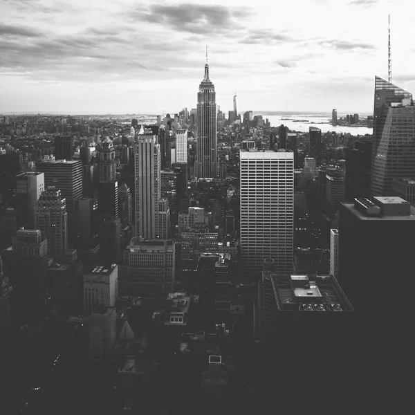 Usa New York City Manhattan Seen — Stock Photo, Image