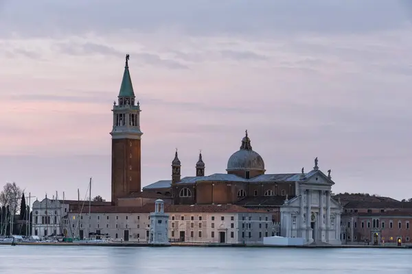 Italy Venice San Giorgio Maggiore View Twilight — Stock Photo, Image