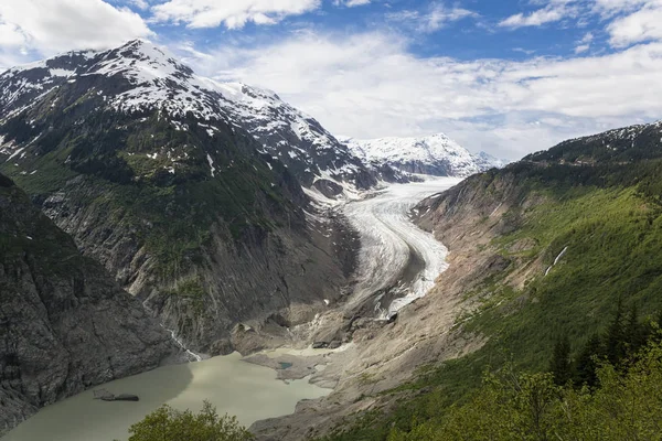 Pomezí Aljašky Britská Kolumbie Jazyk Jezero Losos Ledovec — Stock fotografie