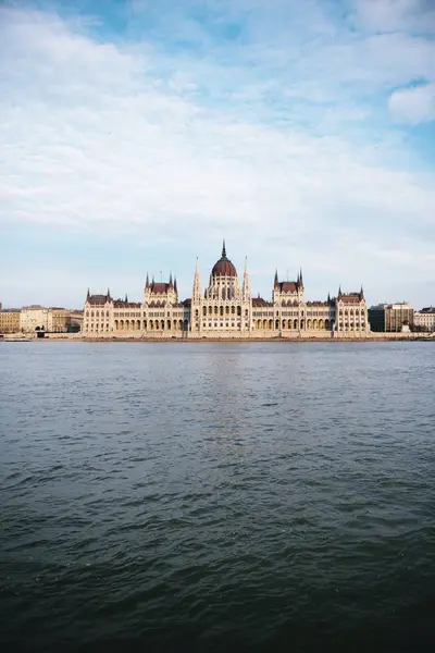 Hungary Budapest Hungarian Parliament Building Danube River — Stock Photo, Image