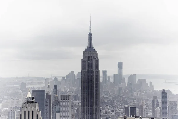 Соединенные Штаты Америки New York Empire State Building Skyline — стоковое фото