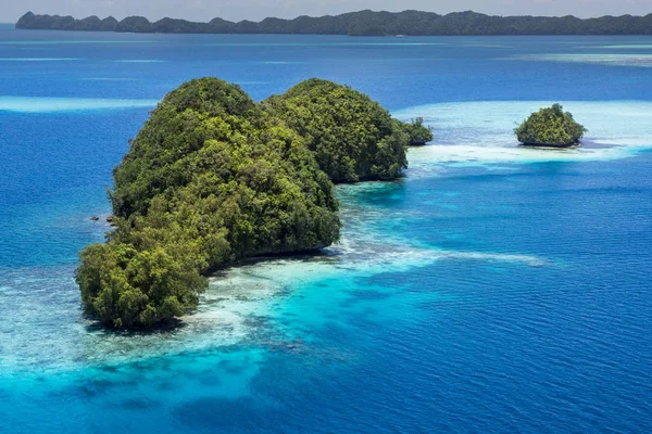 Micronésia Palau Pequenas Ilhas Oceano — Fotografia de Stock