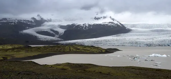 Islandia Południowej Islandii Breidarlon Ciągu Dnia — Zdjęcie stockowe