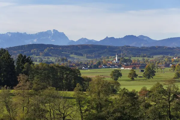 View Antdorf Zugspitze Mountain Bavaria Germany — Stock Photo, Image