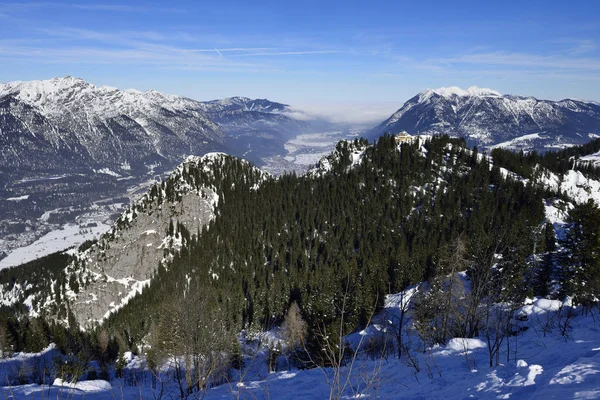 巴伐利亚 安莫和酯山和 Loisach — 图库照片