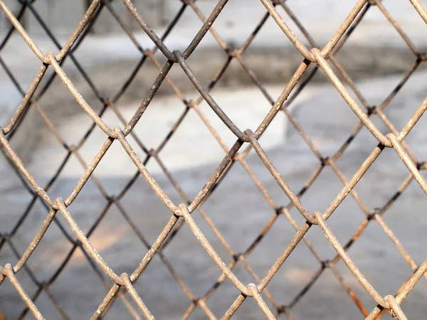 Chain Fence close up — Stock Photo, Image