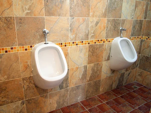 Kammertopf, öffentliche Toilette — Stockfoto