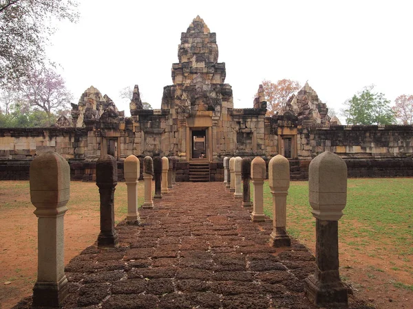 Prasat Sdok Kok Thom, Sa Kaeo, Kambodżańska świątynia w Tajlandii — Zdjęcie stockowe