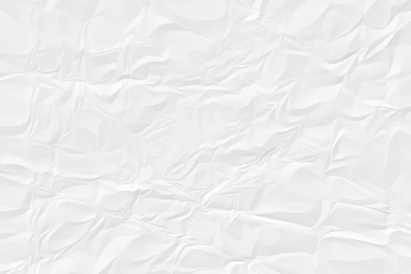 Gyűrött fehér papír háttér közelről — Stock Fotó