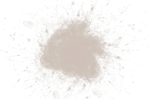 Abstrakcja akwarela brązowy na białym tle — Zdjęcie stockowe