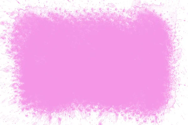 Abstract roze aquarel op witte achtergrond — Stockfoto