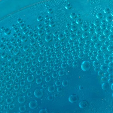 mavi su damla arka plan yakın çekim