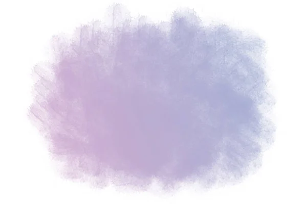 Abstract blue and purple watercolor on white background — 스톡 사진