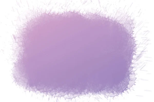 Aquarela roxa abstrata sobre fundo branco — Fotografia de Stock