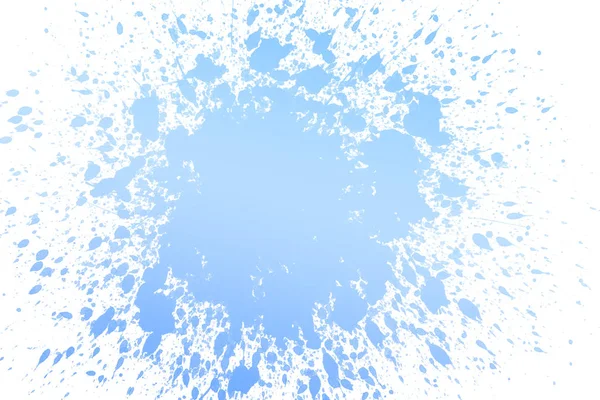 Abstract blue watercolor on white background — Stock Photo, Image