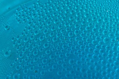 mavi su damla arka plan yakın çekim