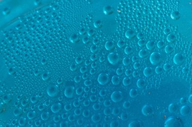 mavi su damla arka plan yakın çekim