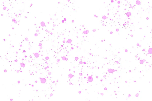 白地にピンク色の水彩画 — ストック写真