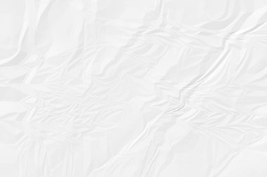 Buruşmuş beyaz kağıt arkaplanı kapat