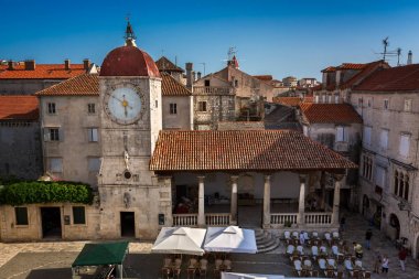 Saint Sebastian Kilisesi Trogir Merkezi, D havadan görünümü