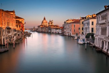 canal Grande ve santa maria della salute kilise accademia b