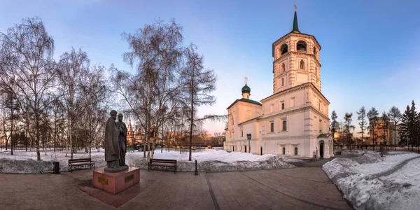 Igreja de Nosso Salvador em Irkutsk, Rússia — Fotografia de Stock