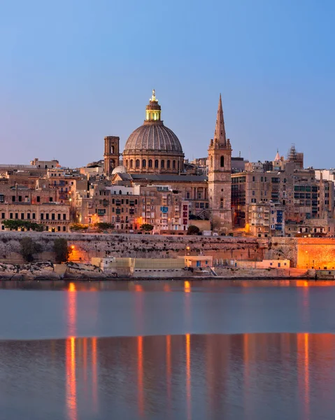 Valletta de manhã, Malta — Fotografia de Stock