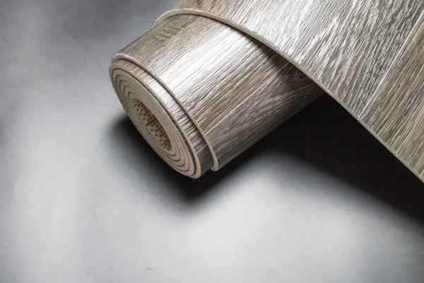 Черный Линолеум Текстурой Доски Ценником — стоковое фото