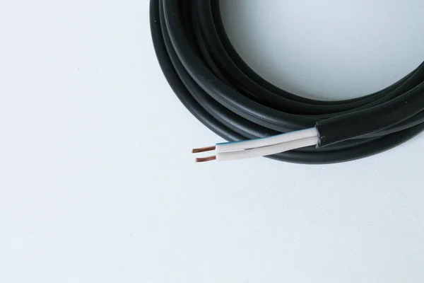 Copper cable for electrical wiring in the apartment and in the workplace.