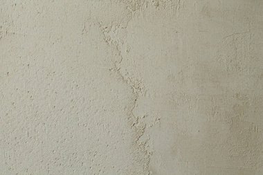 Renkli betonun dokusu. Duvardaki macunu bitiriyorum. 