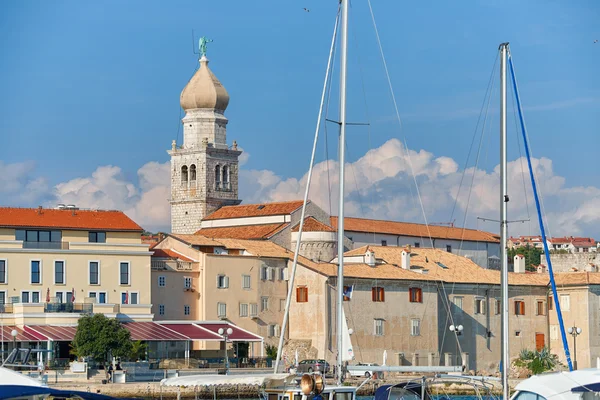 Old town Krk, Mediterranean, Croatia, Europe — Stock Photo, Image