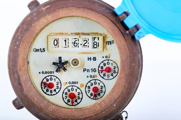 Ancien compteur d'eau — Photo