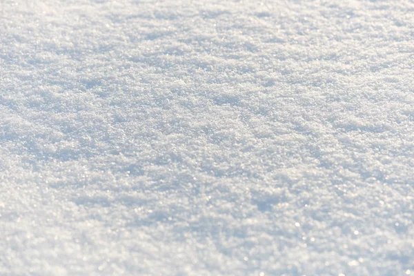 Neve Pulita Sfondo Bianco Neve — Foto Stock