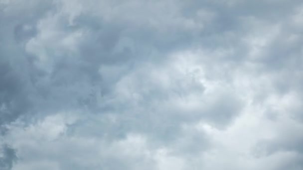 Zeitraffer Supercell Storm Cloud Stürmischer Hintergrund — Stockvideo