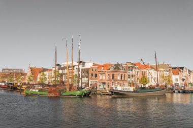 Hollanda, Leiden 'da Galgewater.