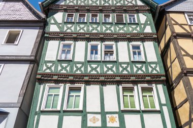 Almanya yarı ahşap evleri.