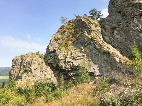 Bruchhauser steine in Bruchausen. — Stock Fotó