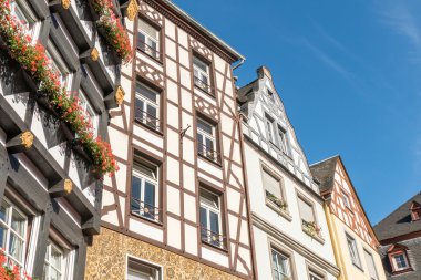 Cochem yarı ahşap evleri.