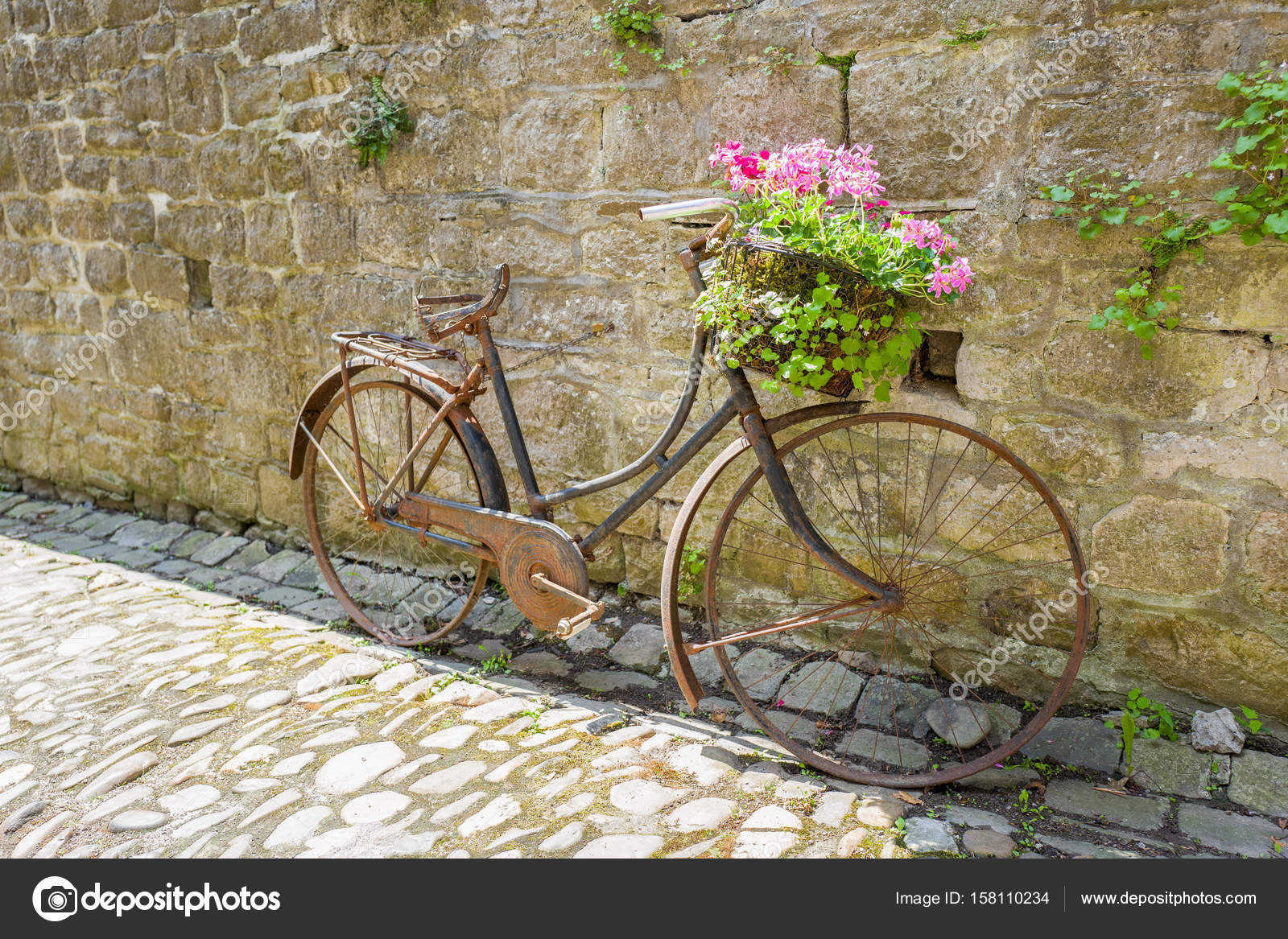 old rusty bicycle