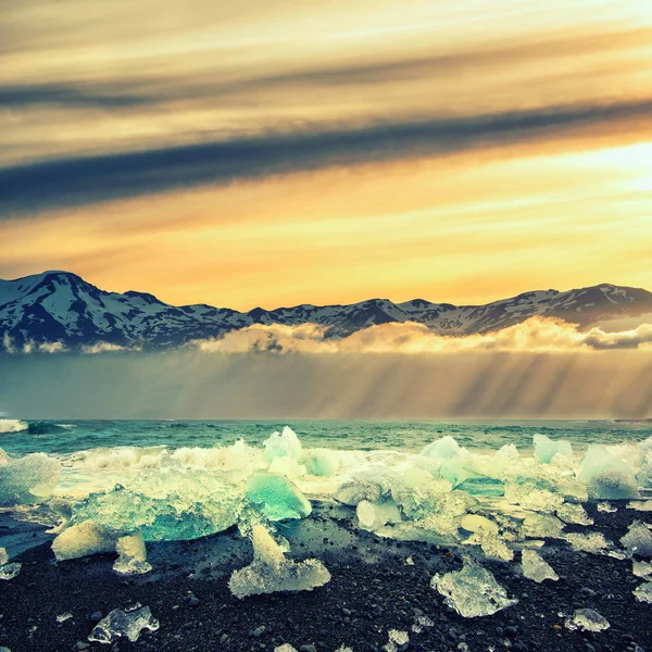 Paysage de mer glacée — Photo