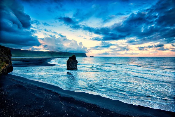 Island morgon bakgrund — Stockfoto