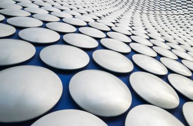 Birminghamm, İngiltere - 3 Ekim 2017: Bullring Alışveriş Merkezi, Birmingham, İngiltere