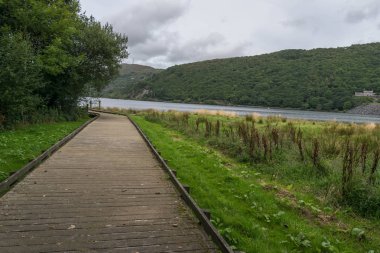 Llianberis Gölü ve çevresi çarpıcı manzara