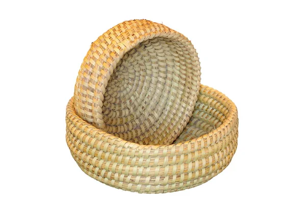 Two isolated  trellis baskets — Stock Photo, Image